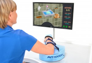 Rééducation robotisée membre supérieur Armotion de Rehatechnology